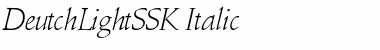 Download DeutchLightSSK Font Download DeutchLightSSK Font