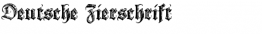 Download Deutsche Zierschrift Font Download Deutsche Zierschrift Font
