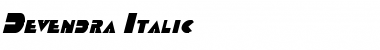 Download Devendra Italic Font Download Devendra Italic Font