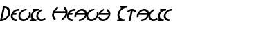 Download Devil Heavy Font Download Devil Heavy Font