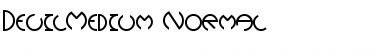 Download DevilMedium Font Download DevilMedium Font