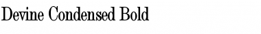 Download Devine Condensed Font Download Devine Condensed Font