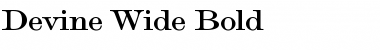 Download Devine Wide Font Download Devine Wide Font