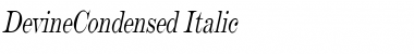 Download DevineCondensed Font Download DevineCondensed Font