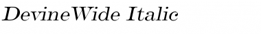 Download DevineWide Font Download DevineWide Font