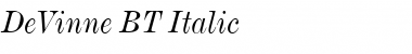 Download DeVinne BT Font Download DeVinne BT Font