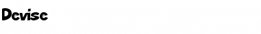 Download Devise Font Download Devise Font