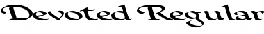 Download Devoted Font Download Devoted Font