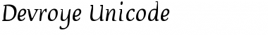 Download Devroye Unicode Font Download Devroye Unicode Font