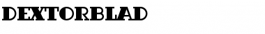 Download DextorBlaD Font Download DextorBlaD Font