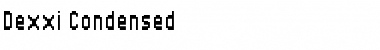 Download Dexxi Condensed Font Download Dexxi Condensed Font