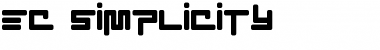 Download EC SimpliCity Font Download EC SimpliCity Font