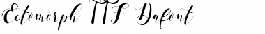 Download Ectomorph Font Download Ectomorph Font