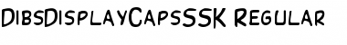 Download DibsDisplayCapsSSK Font Download DibsDisplayCapsSSK Font