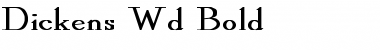 Download Dickens Wd Bold Font Download Dickens Wd Bold Font