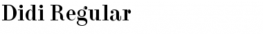 Download Didi Font Download Didi Font
