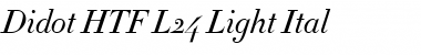 Download Didot-HTF-L24-Light-Ital Font Download Didot-HTF-L24-Light-Ital Font