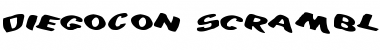 Download DiegoCon Scrambled Font Download DiegoCon Scrambled Font