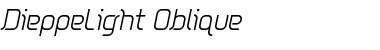 Download DieppeLight Oblique Font Download DieppeLight Oblique Font