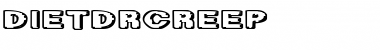 Download DietDrCreep Font Download DietDrCreep Font