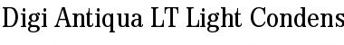 Download DigiAntiqua LT LightCondensed Font Download DigiAntiqua LT LightCondensed Font