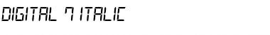 Download Digital-7 Font Download Digital-7 Font