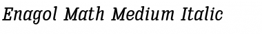 Download Enagol Math Med Font Download Enagol Math Med Font