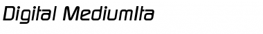 Download Digital-MediumIta Font Download Digital-MediumIta Font