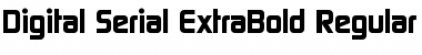 Download Digital-Serial-ExtraBold Font Download Digital-Serial-ExtraBold Font