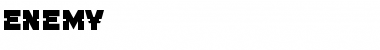 Download Enemy Font Download Enemy Font