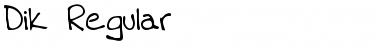 Download Dik Font Download Dik Font