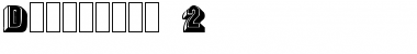Download Dimension 2 Font Download Dimension 2 Font