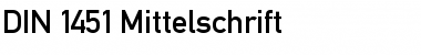 Download DIN 1451 Mittelschrift Font Download DIN 1451 Mittelschrift Font