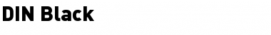 Download DIN Black Font Download DIN Black Font