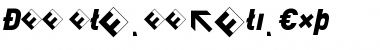 Download DIN-BlackItalicExp Font Download DIN-BlackItalicExp Font