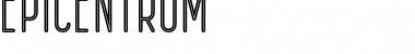Download Epicentrum Font Download Epicentrum Font