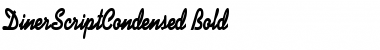 Download DinerScriptCondensed Font Download DinerScriptCondensed Font