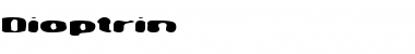 Download Dioptrin Font Download Dioptrin Font
