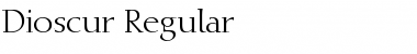 Download Dioscur Font Download Dioscur Font