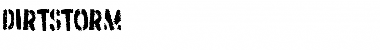 Download Dirtstorm Font Download Dirtstorm Font