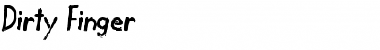 Download Dirty Finger Font Download Dirty Finger Font