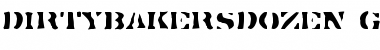 Download DirtyBakersDozen Gaunt Font Download DirtyBakersDozen Gaunt Font