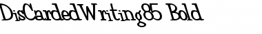 Download DisCardedWriting85 Font Download DisCardedWriting85 Font