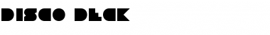 Download Disco Deck Font Download Disco Deck Font