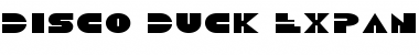 Download Disco Duck Expanded Font Download Disco Duck Expanded Font