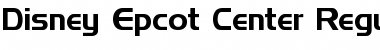Download Disney Epcot Center Font Download Disney Epcot Center Font