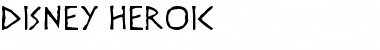 Download Disney Heroic Font Download Disney Heroic Font