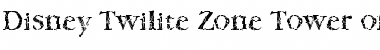 Download Disney Twilite Zone Tower of Terror Font Download Disney Twilite Zone Tower of Terror Font