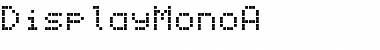Download DisplayMonoA Font Download DisplayMonoA Font