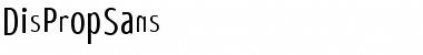 Download DisPropSans Font Download DisPropSans Font